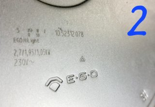 Cata TT 603/A Repuestos Vitrocerámica