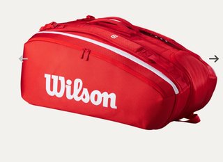 Bolsa de Tenis Wilson Super Tour Roja