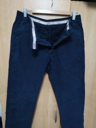 Pack pantalones hombre negros Talla 42 . De marca