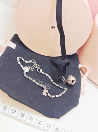 Pulsera Tous acero inoxidable plateado