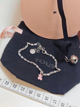 Pulsera Tous acero inoxidable plateado