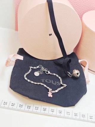 Pulsera Tous acero inoxidable plateado