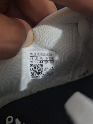 Zapatillas Adidas Blancas y Azules