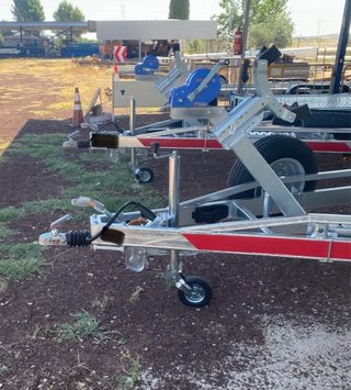 Remolque náutico 8m 3 ejes 3500kg,Nuevo a estrenar