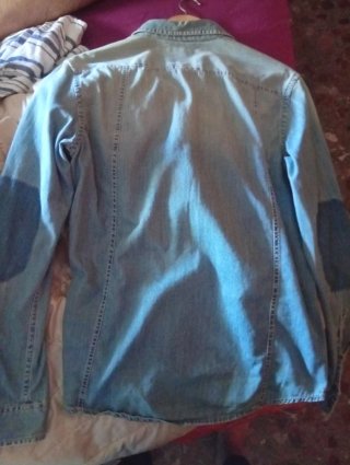 Camisa vaquera Esprit hombre lavado claro 40