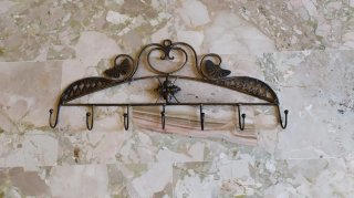 Appendiabiti accessorio da parete
