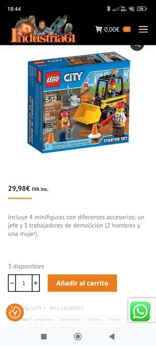 Lote Lego City