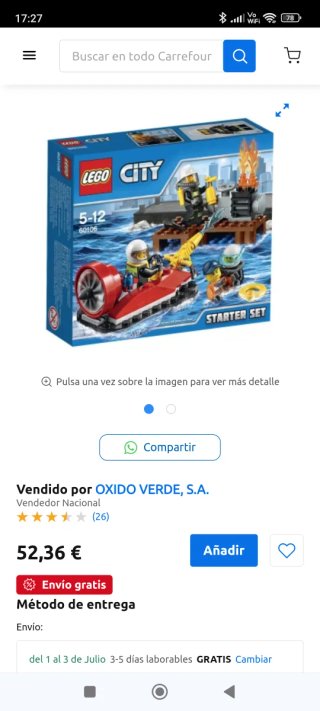 Lote Lego City