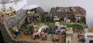 Belén ,con todas las figuras menos el misterio