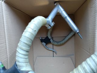 Blocco manubrio bici corsa eroica
