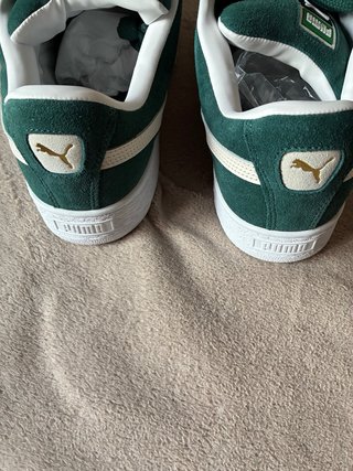 Zapatillas Puma Suede Verdes Talla 42 originales