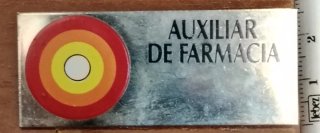 Chapa Auxiliar de Farmacia