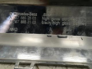 Difusor paragolpes trasero Mercedes W167 GLE 450