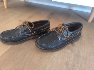 Zapatos náuticos de piel