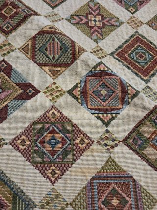 Copritavolo Gobelin Beige Multicolore