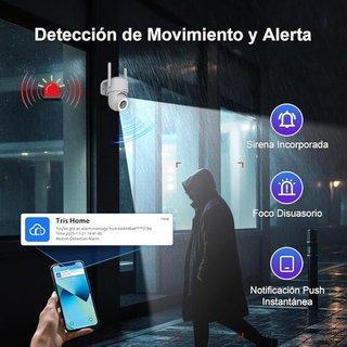 CiKiKWXO 2K PTZ WiFi 2.4 5GHz doble banda PTZ IP65