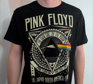 CAMISETA NEGRA - PINK FLOYD - TALLA XL y más...