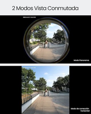 ieGeek Videoportero 3MP 180° sin suscripción WiFi