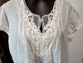Mini abito/copricostume pizzo