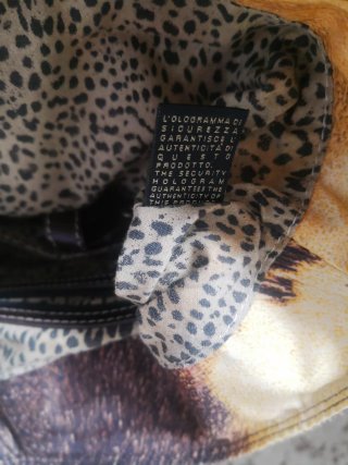 Borsa Roberto Cavalli stampa leopardata