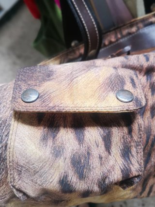 Borsa Roberto Cavalli stampa leopardata