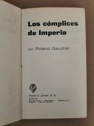 Los cómplices de Imperia. Libro