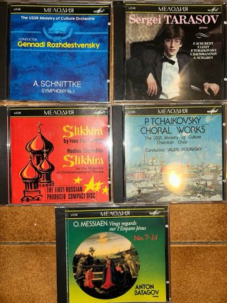 17 CD Musica Classica Autori Russi