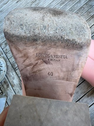 Zoccoli Bottega Veneta Rosa