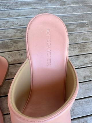 Zoccoli Bottega Veneta Rosa