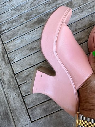 Zoccoli Bottega Veneta Rosa