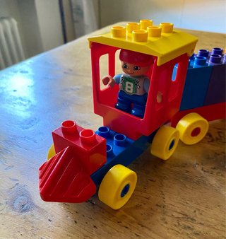 Trenino Duplo Lego 10558 con numeri