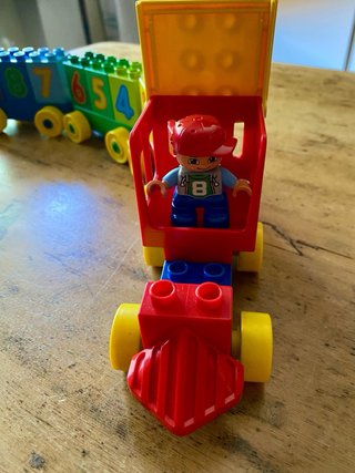 Trenino Duplo Lego 10558 con numeri