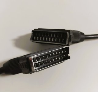 Cable Euroconector SCART Macho-Macho