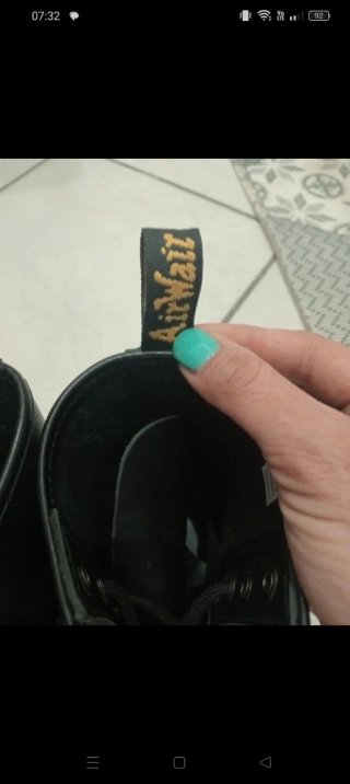 Anfibi Dr. Martens neri