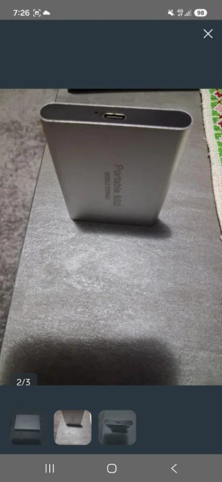 SSD Portátil Almacenamiento Móvil