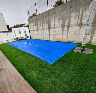 Lona Piscina 8x14 metros cubierta funda