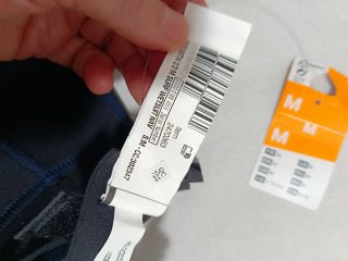 Neopreno negro talla M