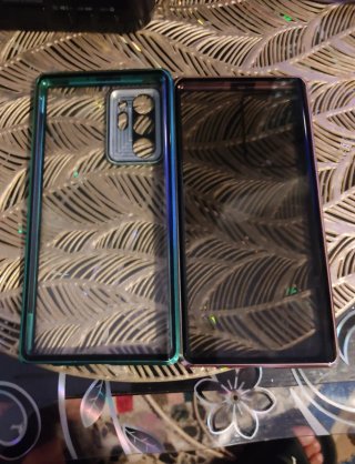 Funda protectora transparente para móvil