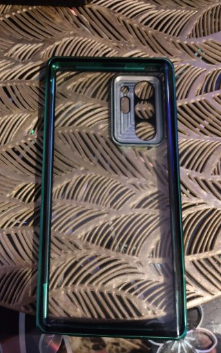 Funda protectora transparente para móvil
