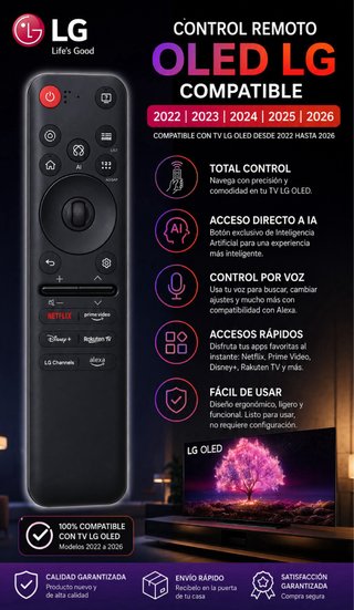 Mandos Magic Control LG Nuevos