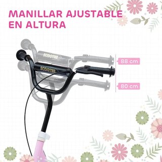 SOLO ESTA SEMANA! Patinete rosa infantil