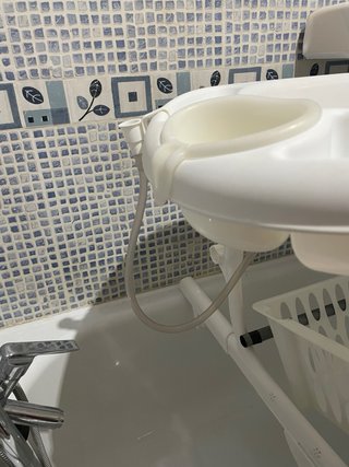Bañera cambiador bebé con osito