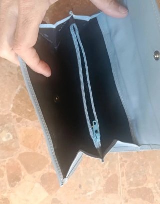 Cartera Balenciaga Beige y Azul