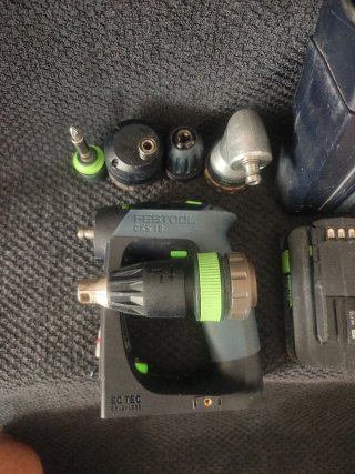 Taladro Festool CXS 18 + Cargador TCL 6