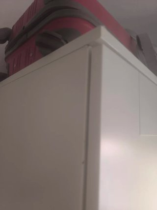 Guardaroba BRIMNES IKEA bianco a 3 ante con specchio
