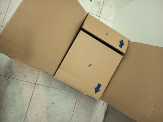 Caja para 6 botellas de envío