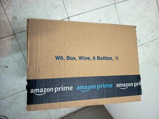 Caja para 6 botellas de envío