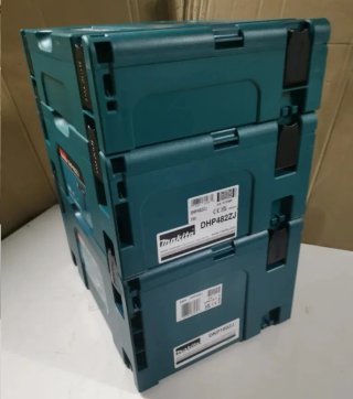 Conjunto de 3 maletines Makita makpac 1,2 y 3