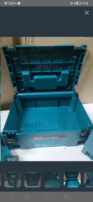 Conjunto de 3 maletines Makita makpac 1,2 y 3