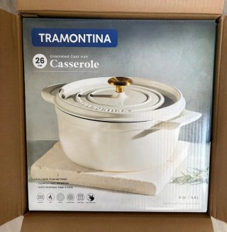Olla Tramontina Hierro Fundido con Tapa